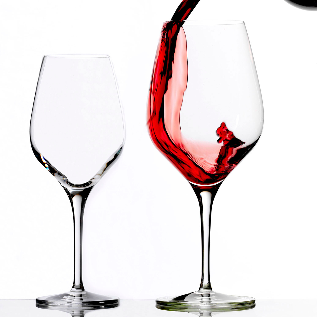 6 Exquisit Burgundy Wine Glasses 650ml - Stölzle Lausitz - 5602737107523