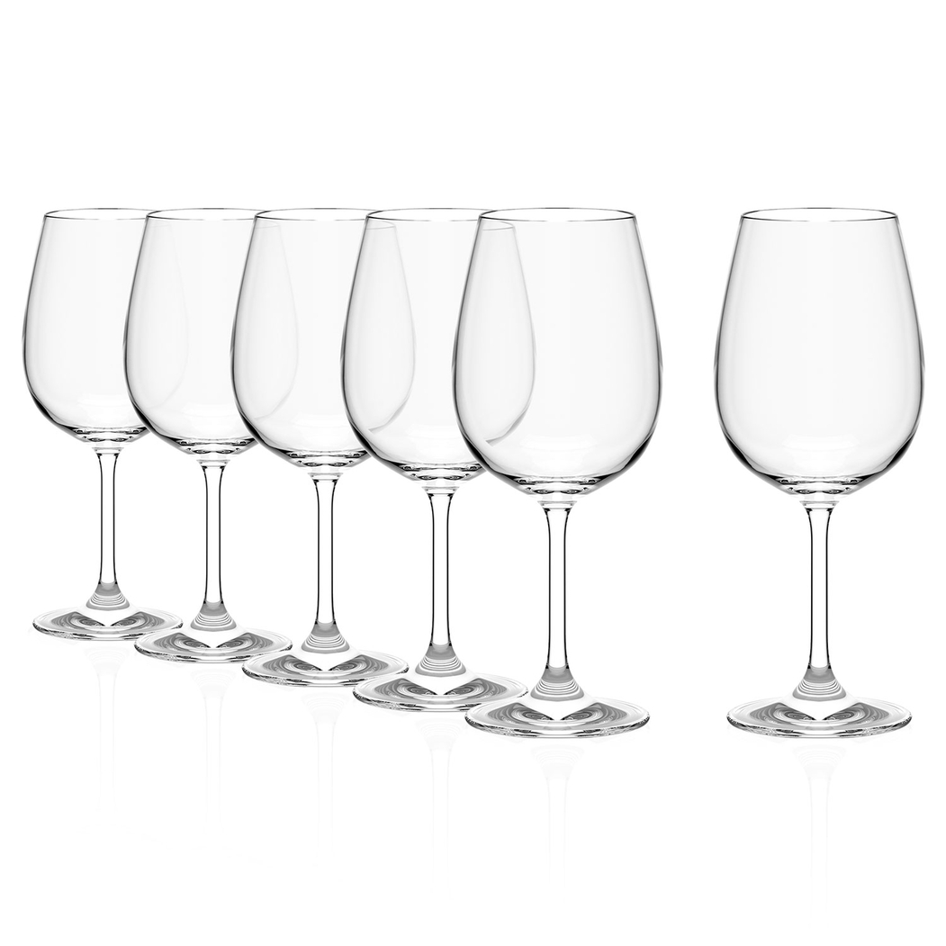 6 Weinland Red Wine Glasses 450ml - Stölzle Lausitz - 5602737108018
