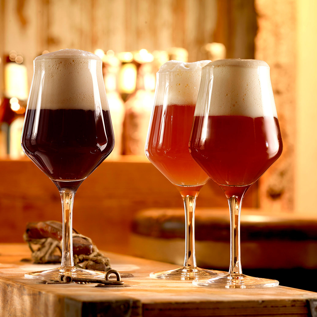 6 craft beer glasses 400 ml perfect for Flanders Ales and Lambics - Stölzle Lausitz - 5602737108155