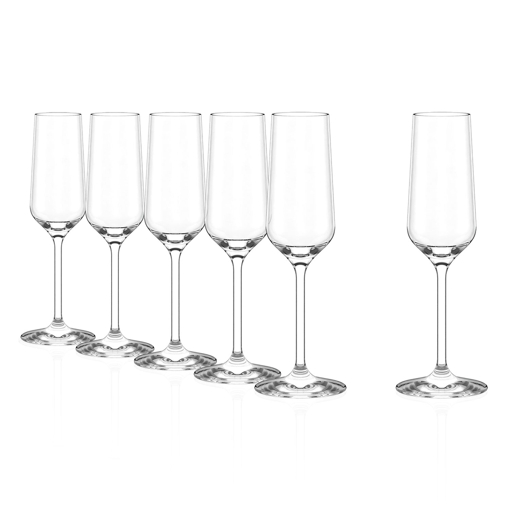 6 Champagne flute Revolution 200ml - Stölzle Lausitz - 5602737108438