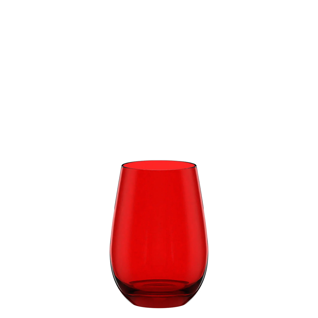 6 durable and practical red Elements glasses 465 ml - Stölzle Lausitz - 5602737108575