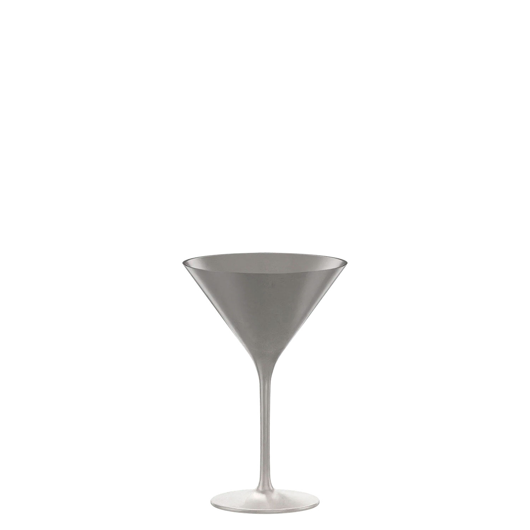 6 Silver Cocktail Elements Glasses 240 ml - Stölzle Lausitz - 5602737108599