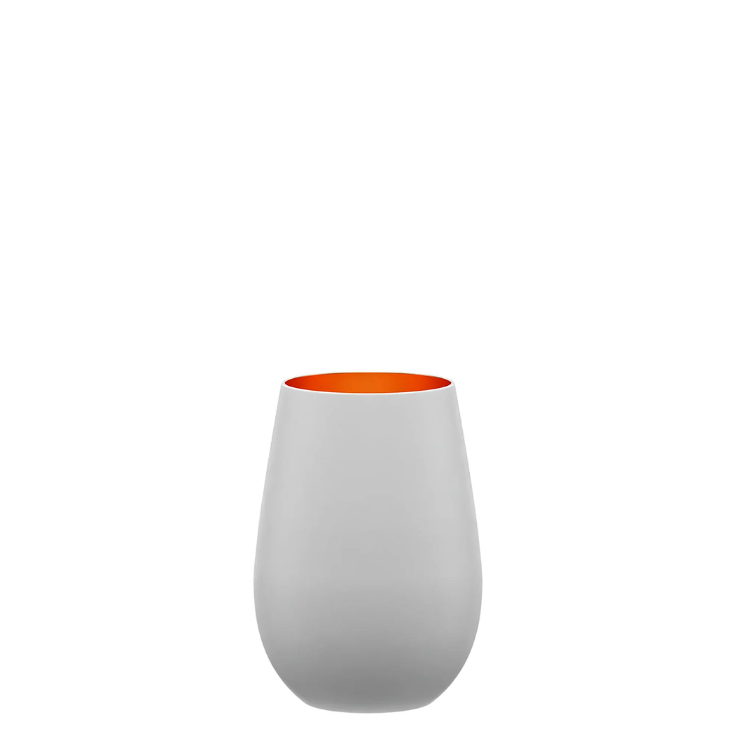 6 White/Bronze Elements Glasses 465 ml - Stölzle Lausitz - 5602737108629