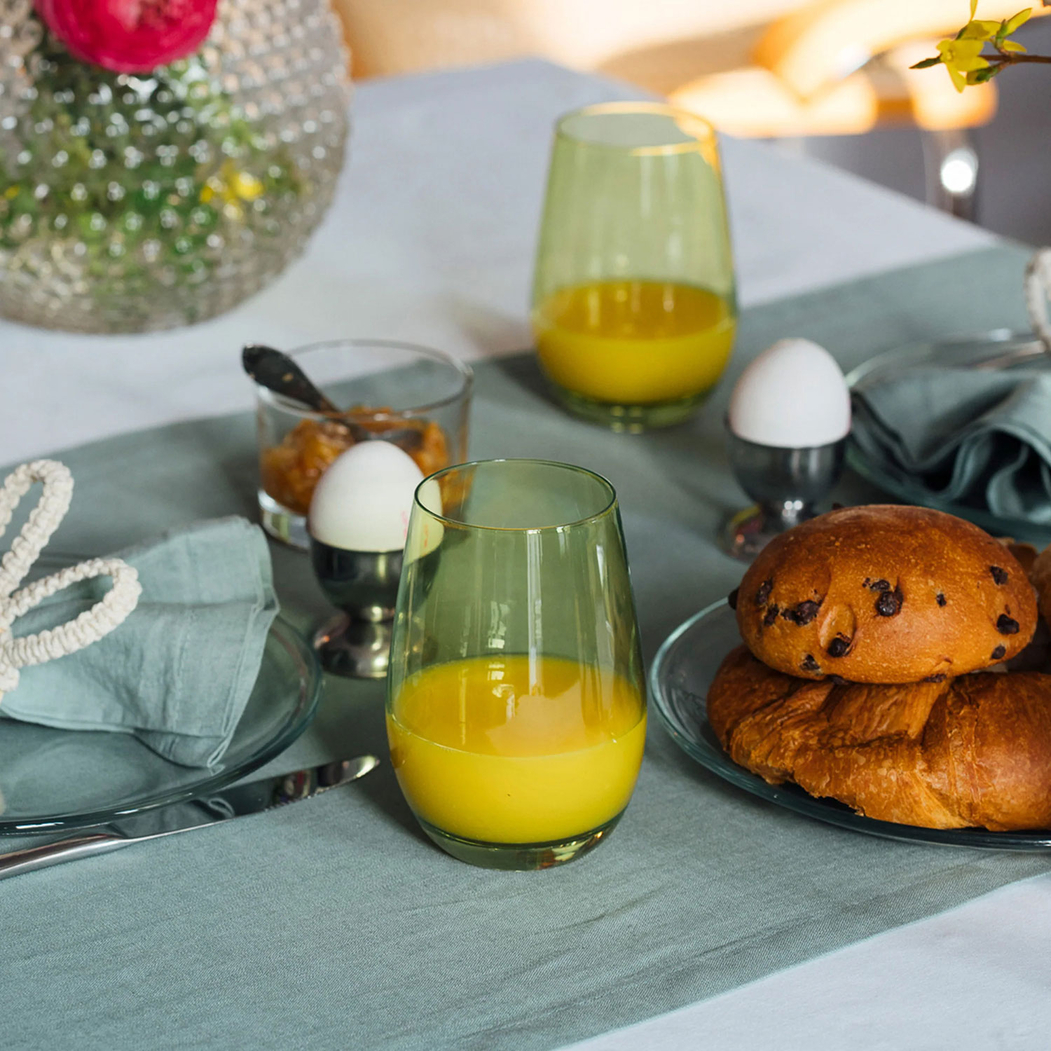 6 green Elements glasses 465 ml - Stölzle Lausitz - 5602737108636