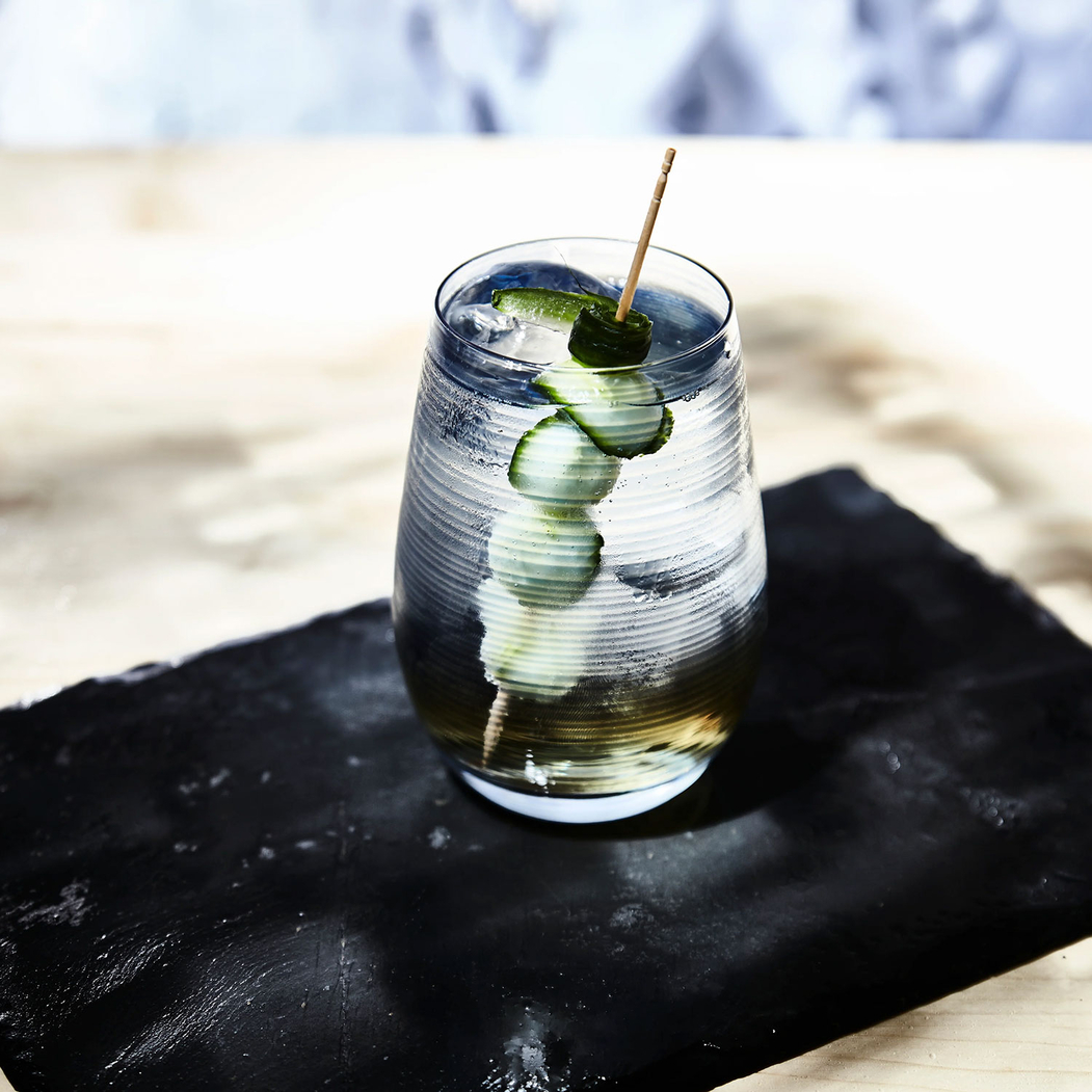 6 Copos Twister azul 470 ml - Stölzle Lausitz - 5602737108803