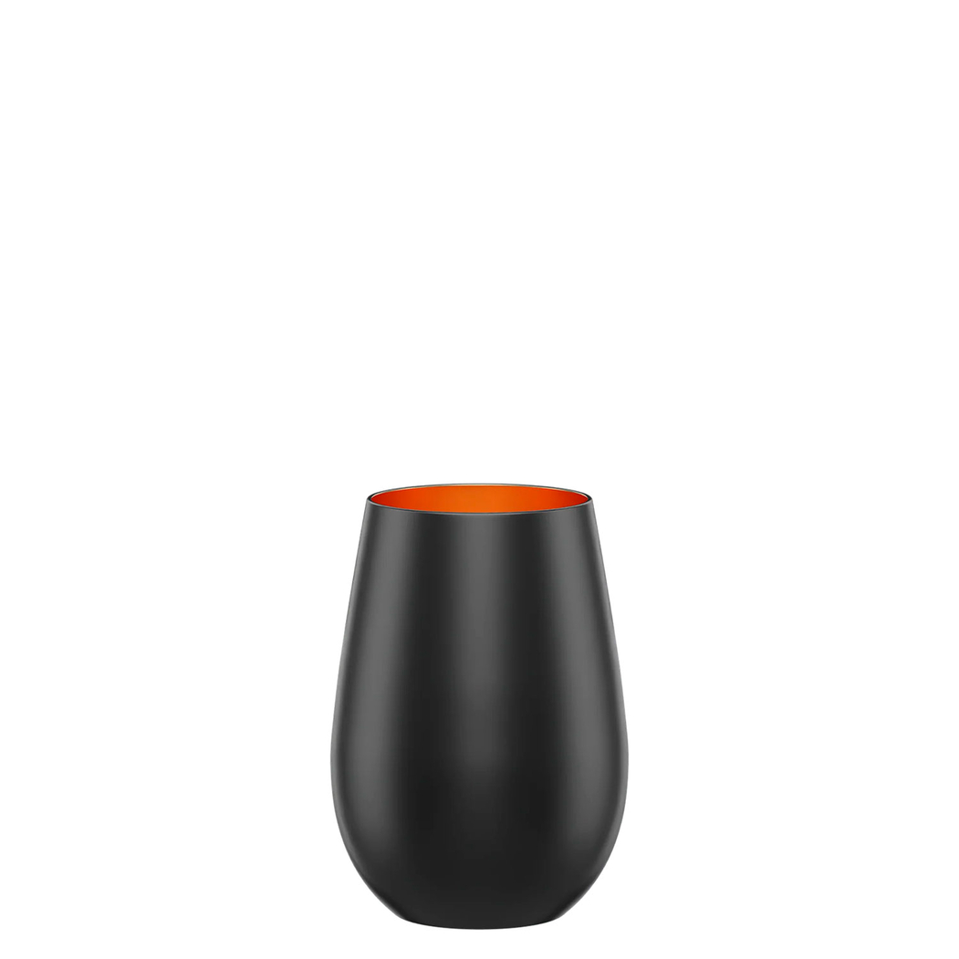 6 Glasses Black/Bronze Elements 465 ml - Stölzle Lausitz - 5602737108902