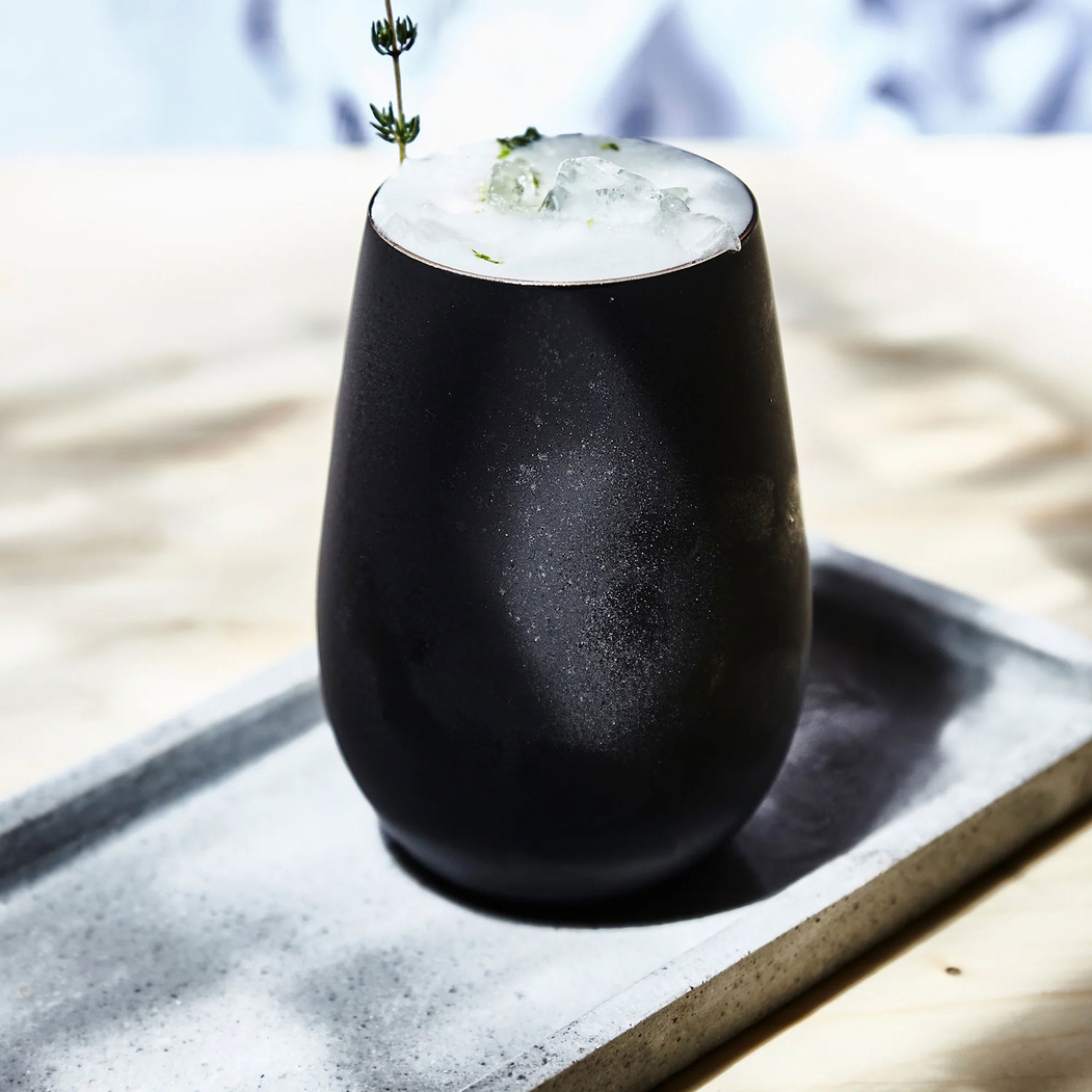 6 Glasses Black/Bronze Elements 465 ml - Stölzle Lausitz - 5602737108902