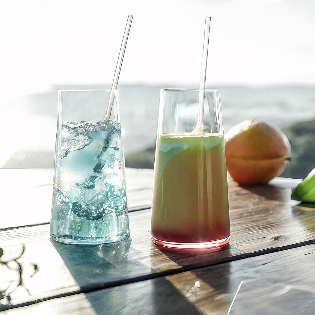 6 Power Long Drink / Soft Drink Glasses 460 ml - Stölzle Lausitz - 5602737109022