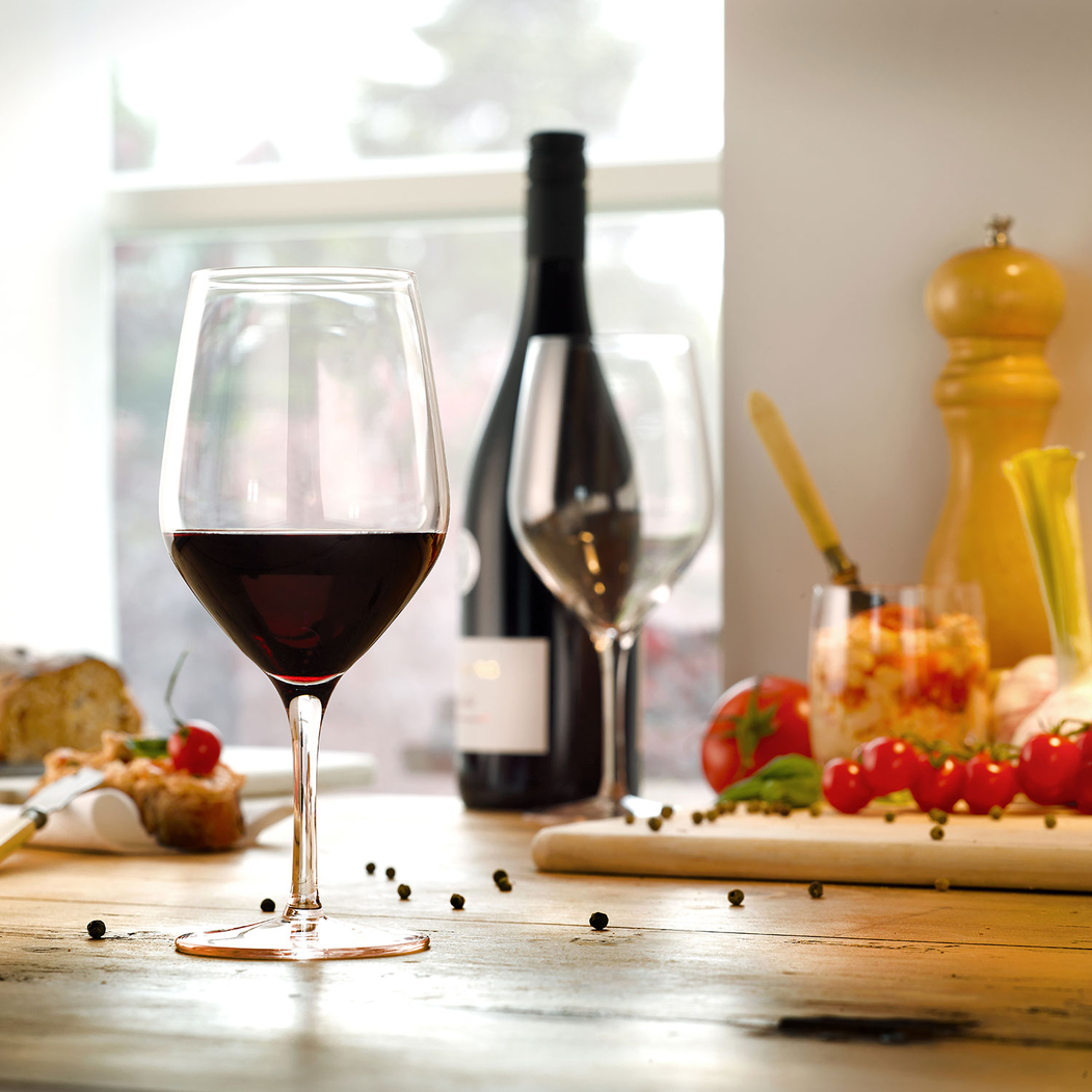 6 Ultra Red Wine Goblets 450 ml - Stölzle Lausitz - 5602737109060