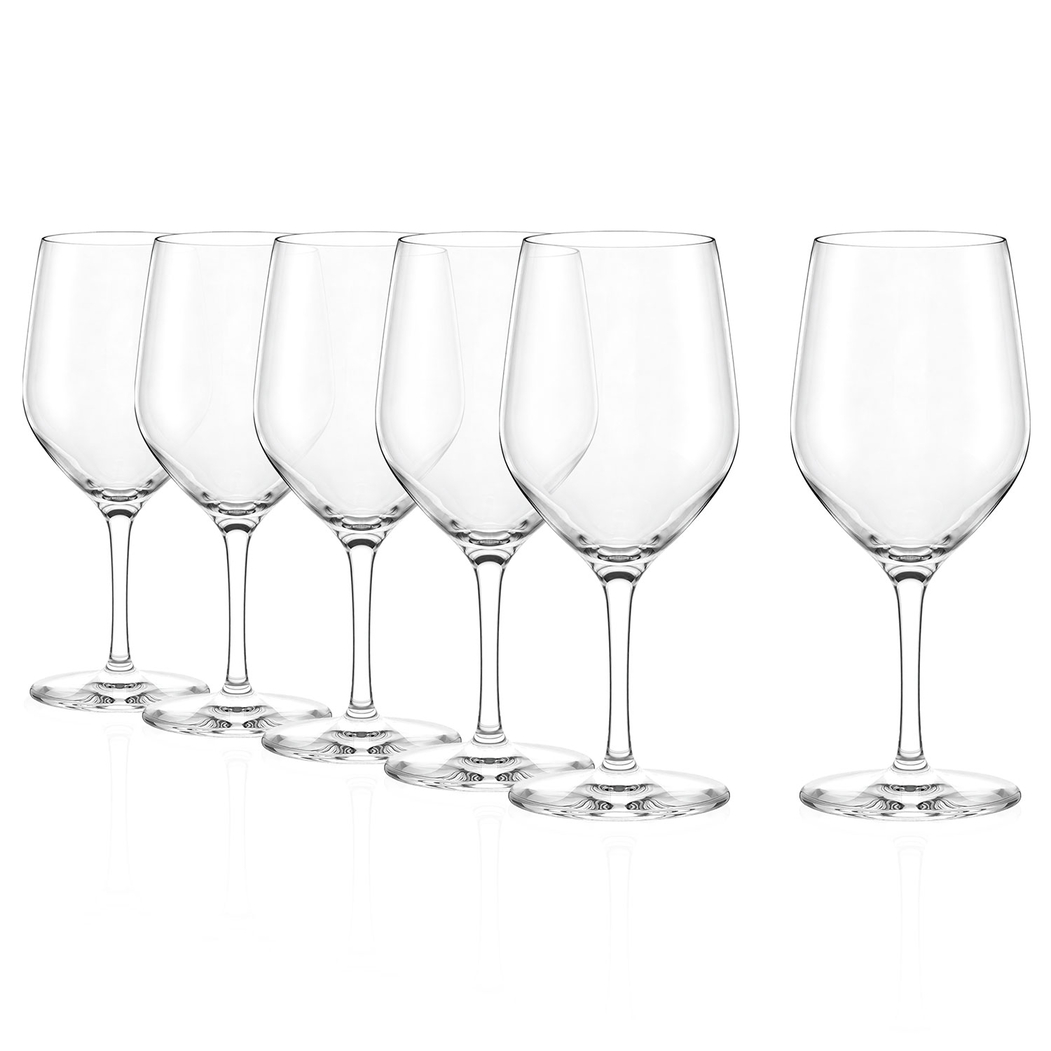 6 Ultra Red Wine Goblets 450 ml - Stölzle Lausitz - 5602737109060