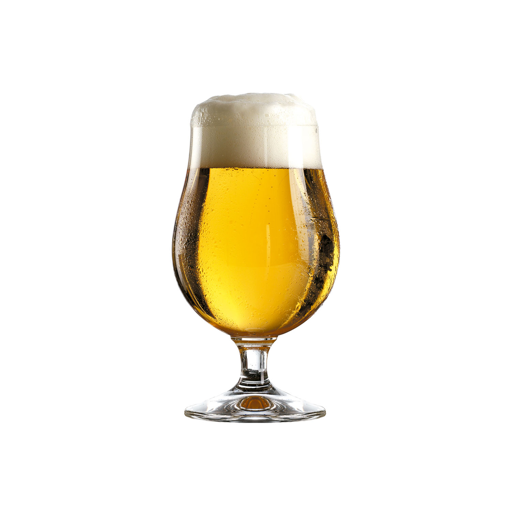 Tulip Beer Glass 500ml Crystal - Perfect for Belgian Blonde & Brune Beers - Stölzle Lausitz - 5602737078076