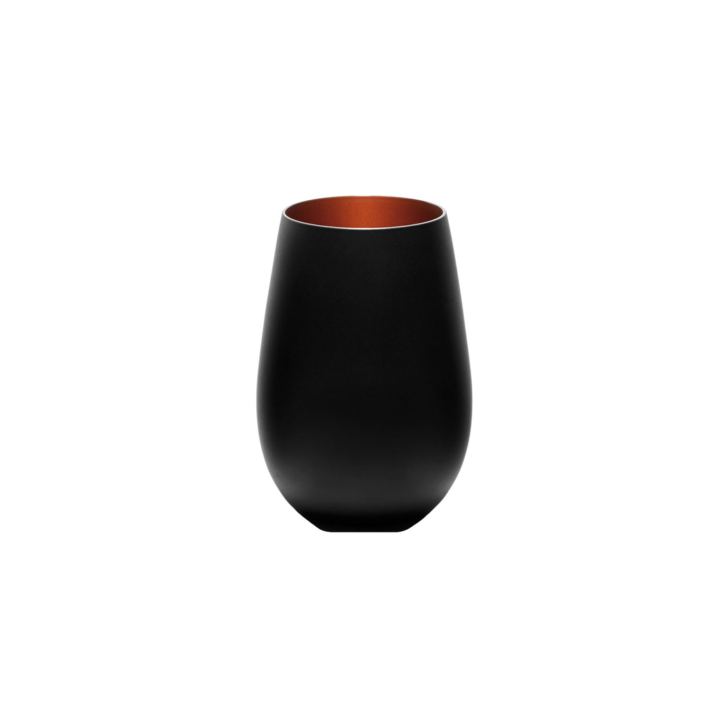 Copo Elements preto/bronze 465ml
