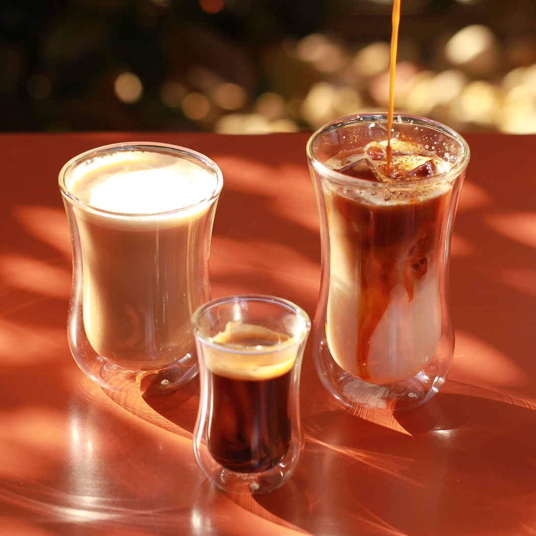 230ml handmade thermal glass in borosilicate, Coffe 'N More - Stölzle Lausitz - 4012632241115