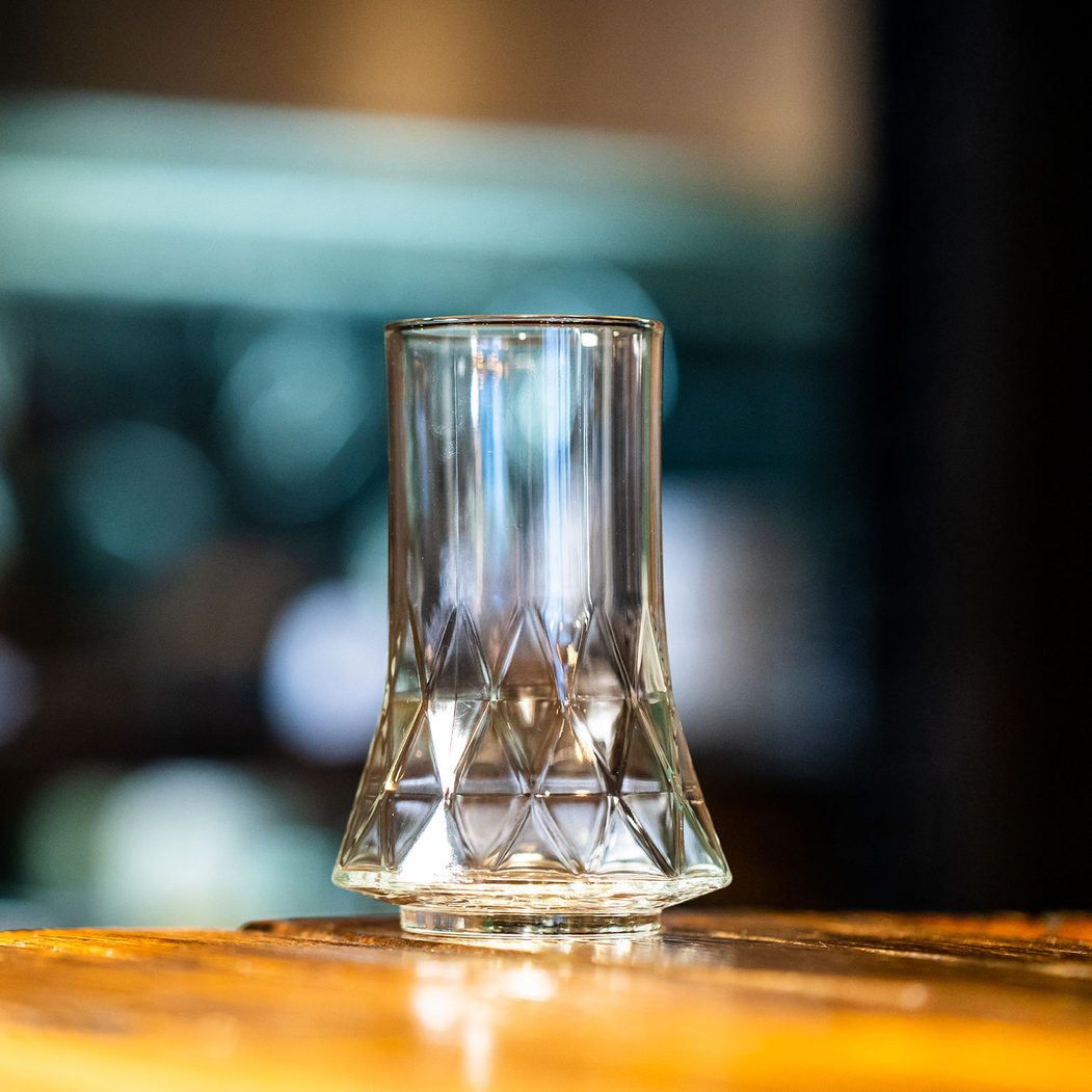 Divergence ergonomic glass, 410 ml, clear glass - Onis - 5602737109213