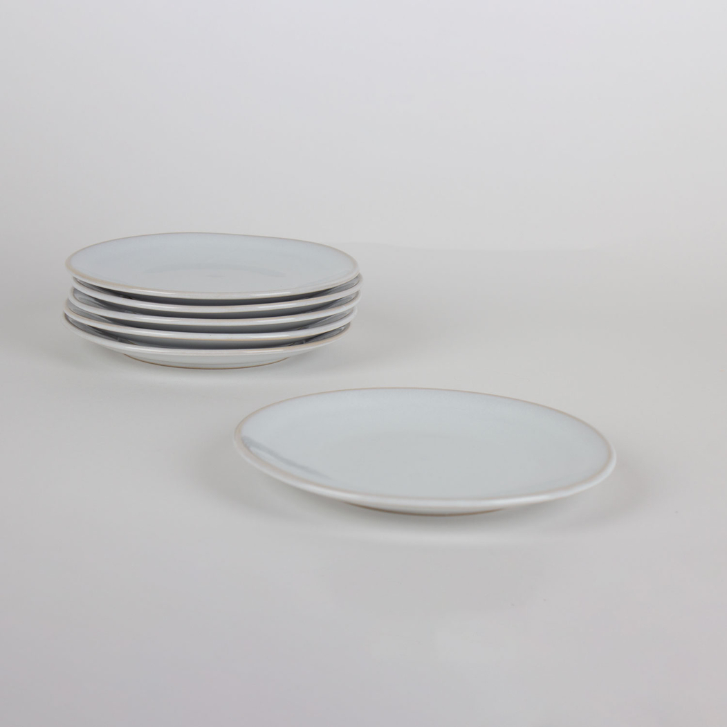 Pure Dessert Plate 21cm, reinforced Stoneware - Servotel - 5602737099491