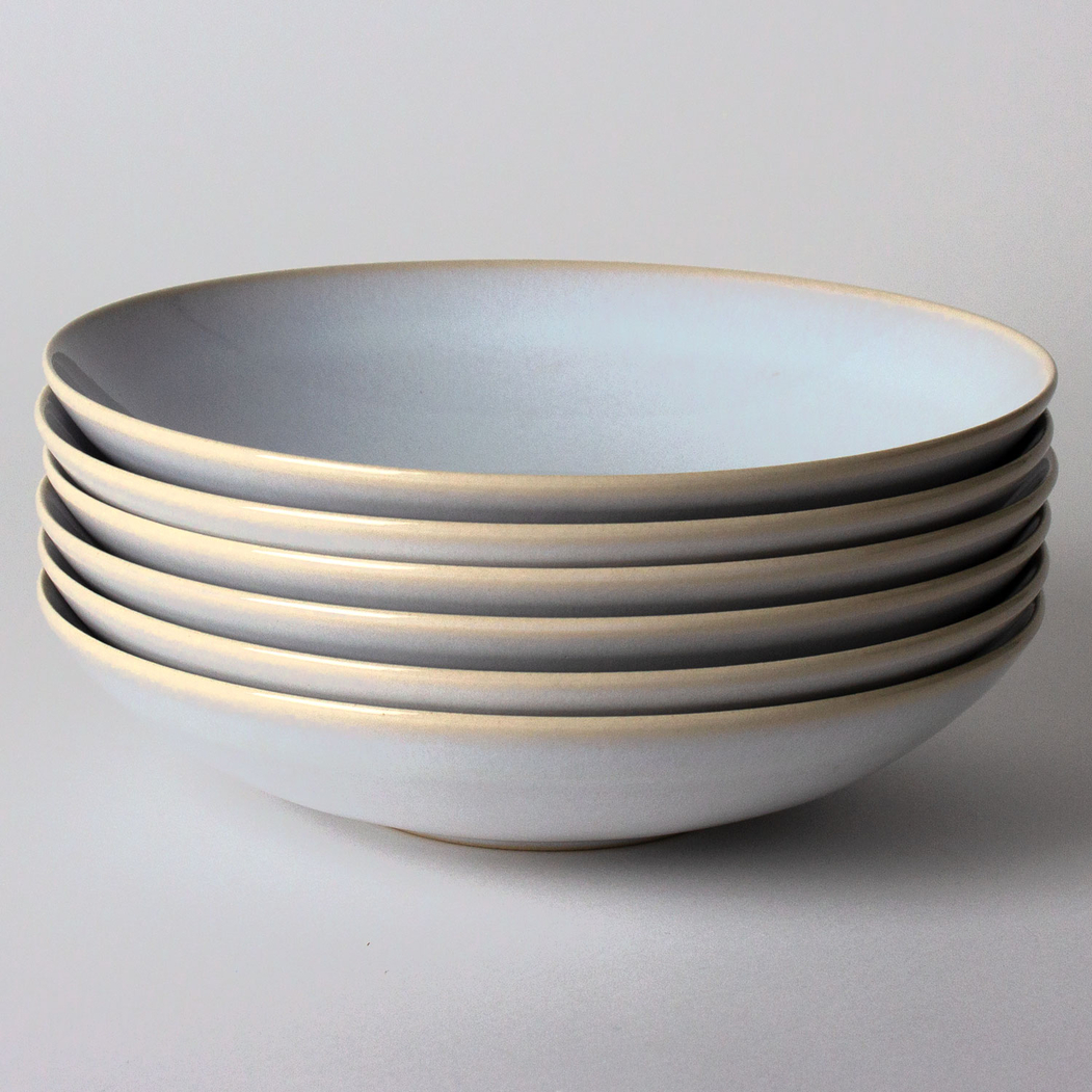 Pure Pasta Plate 22cm, reinforced Stoneware - Servotel - 5602737099514