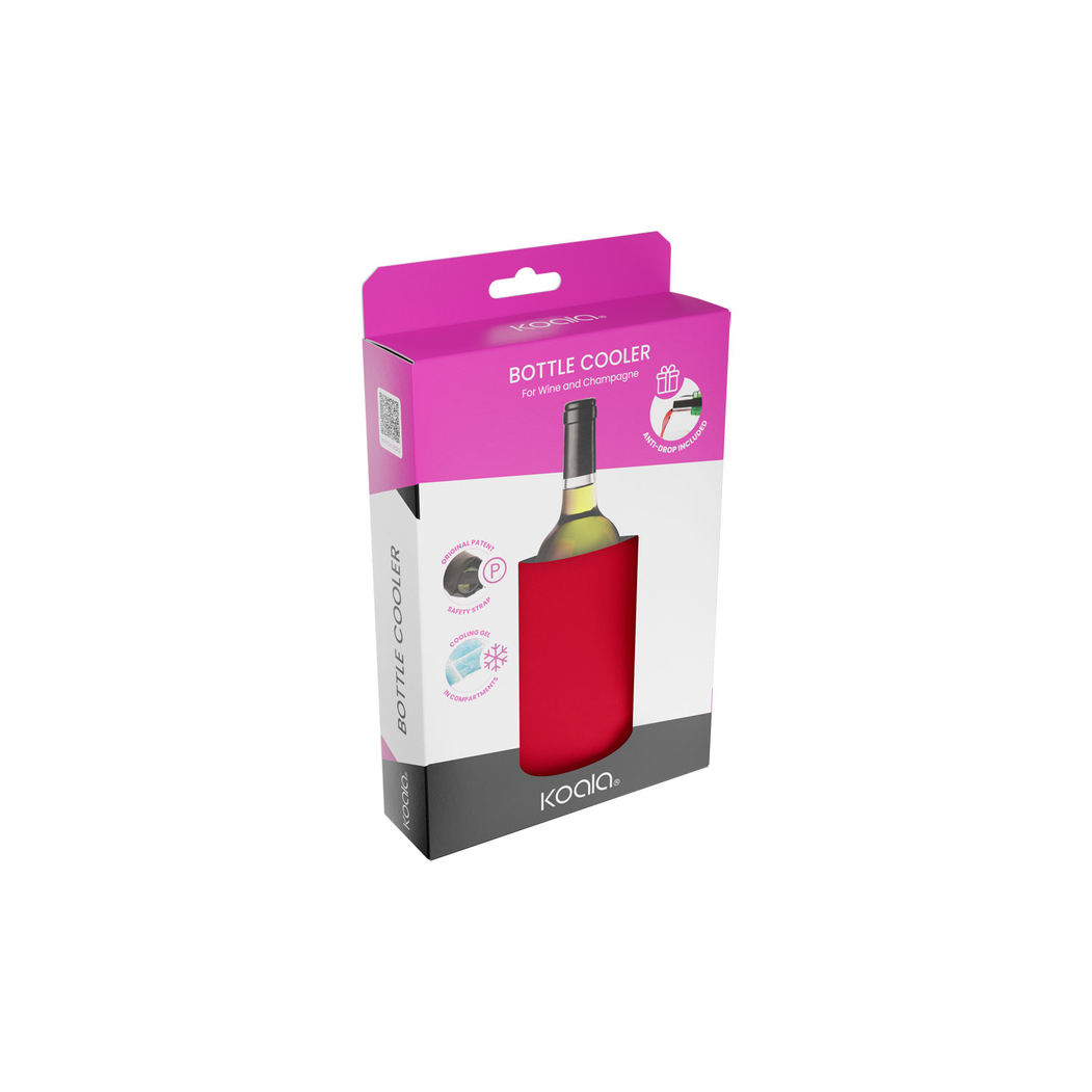 Manga refrigeradora vermelha 4 camadas isolamento - Koala - 8436040964163