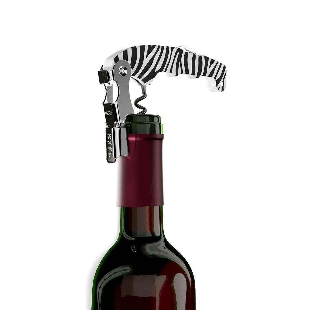Zebra Corkscrew, Stainless steel - Koala - 8436040963371
