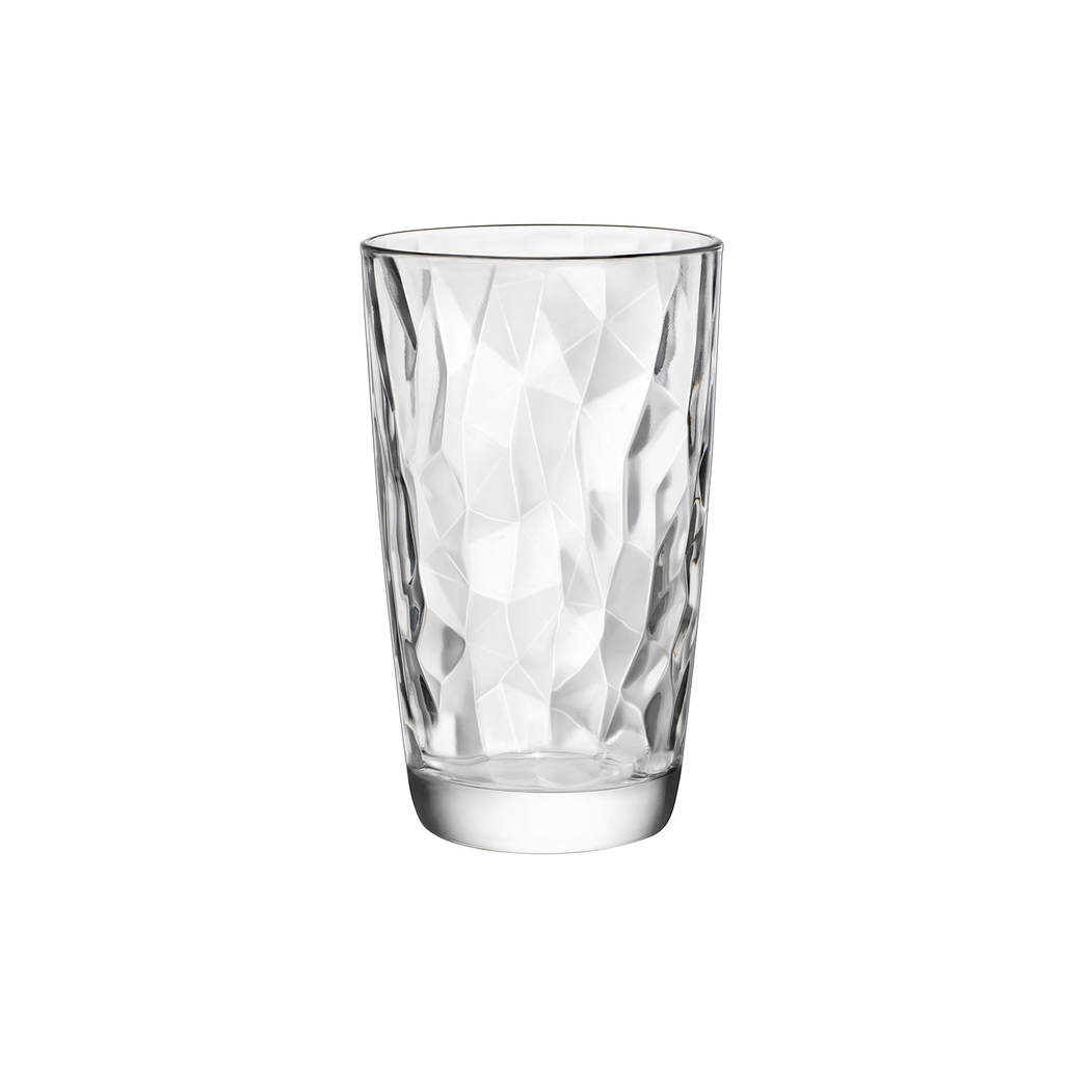 Set of 3 Diamond Clear Glasses 470 ml - Bormioli Rocco - 8004360065473
